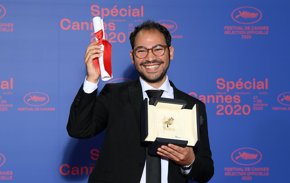 Sameh Alaa, winner of the 2020 Palme d’or for Short films